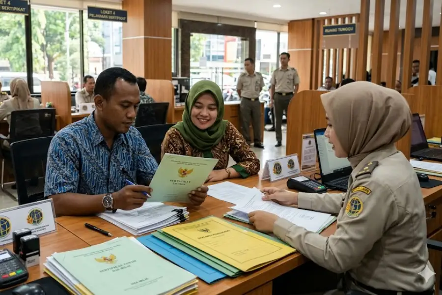 cara mengurus shm tanah