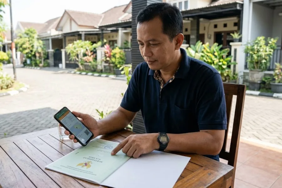 cara cek sertifikat tanah online